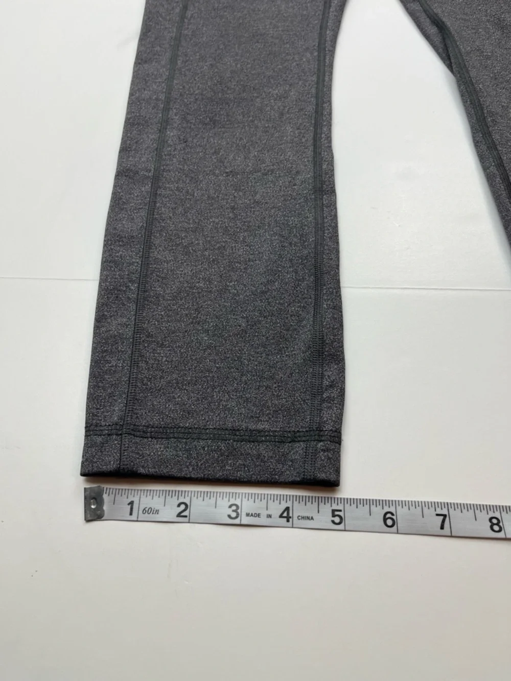 Lululemon Speed Up Tight Legging Heathered Black Grey Gray W5CA2T‎ Womens 6
